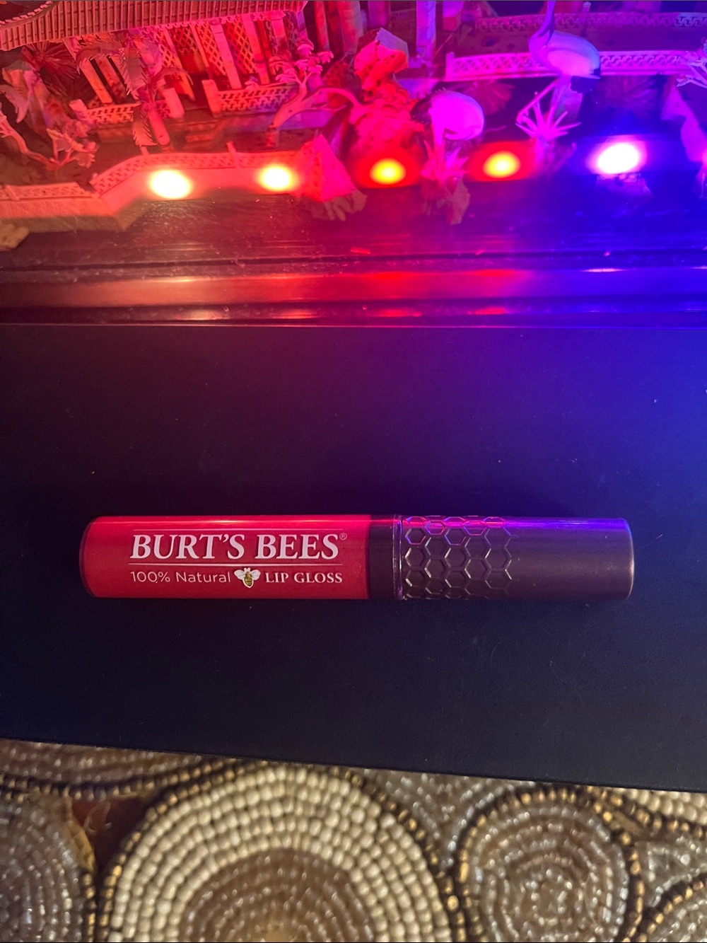 Burt's Bees Bright Red Lip Gloss Tube
